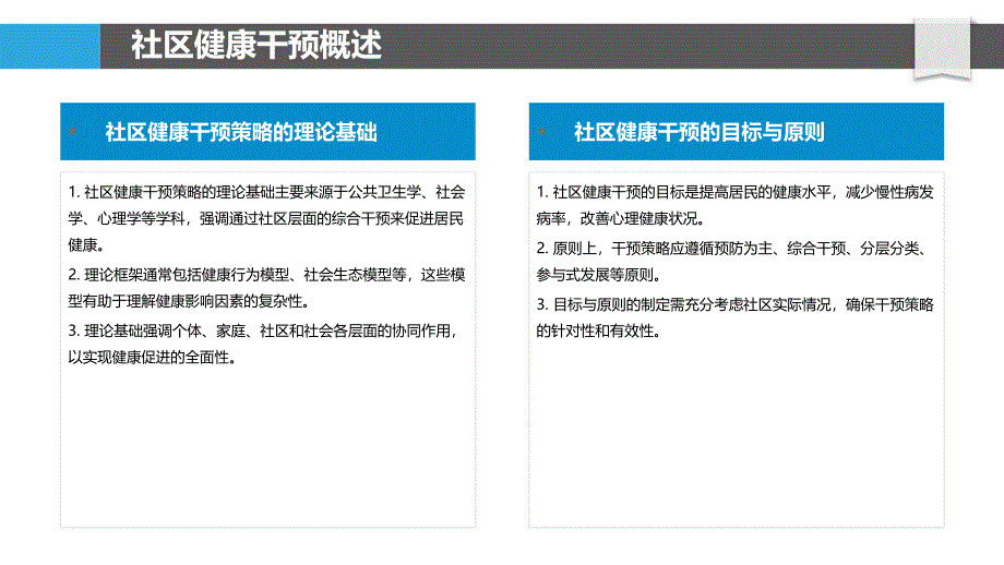 社区健康干预策略-洞察分析_第4页