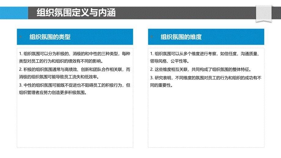 组织氛围对员工行为影响-洞察分析_第5页