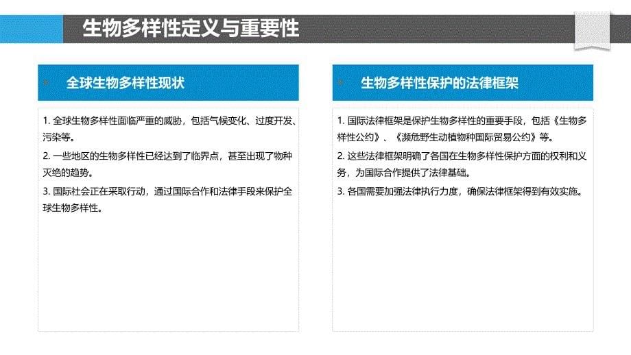 生物多样性保护的国际法律框架-洞察分析_第5页