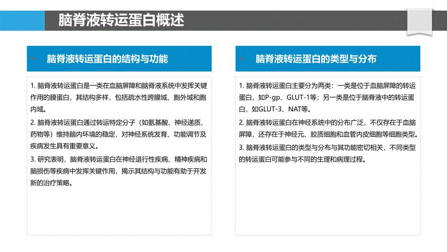 脑脊液转运蛋白研究进展-洞察分析_第4页