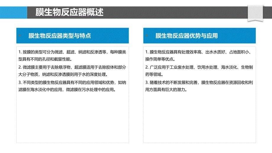 膜生物反应器应用研究-洞察分析_第5页