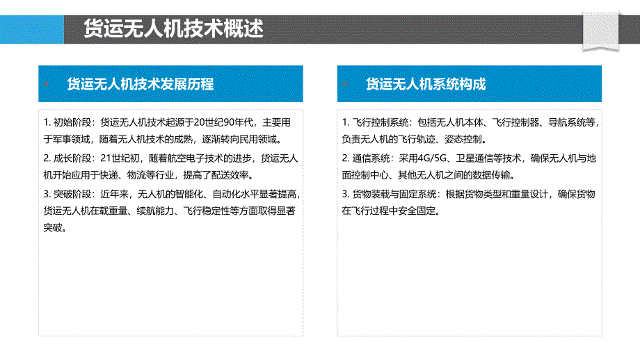 货运无人机技术应用-洞察分析_第4页