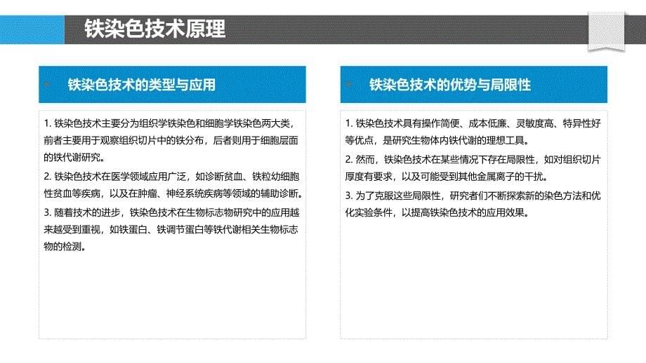 铁染色与生物标志物研究-洞察分析_第5页