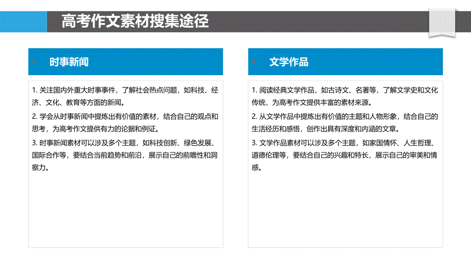 高考作文写作素材搜集与运用-洞察分析_第4页