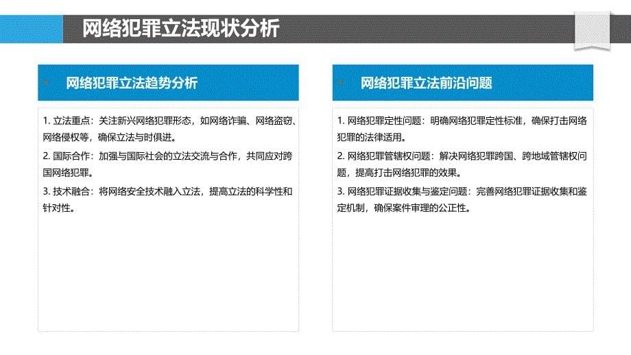 网络犯罪立法完善-洞察分析_第5页