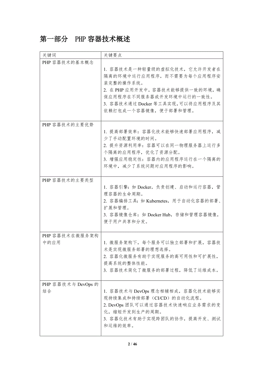 PHP与容器技术融合-洞察分析_第2页