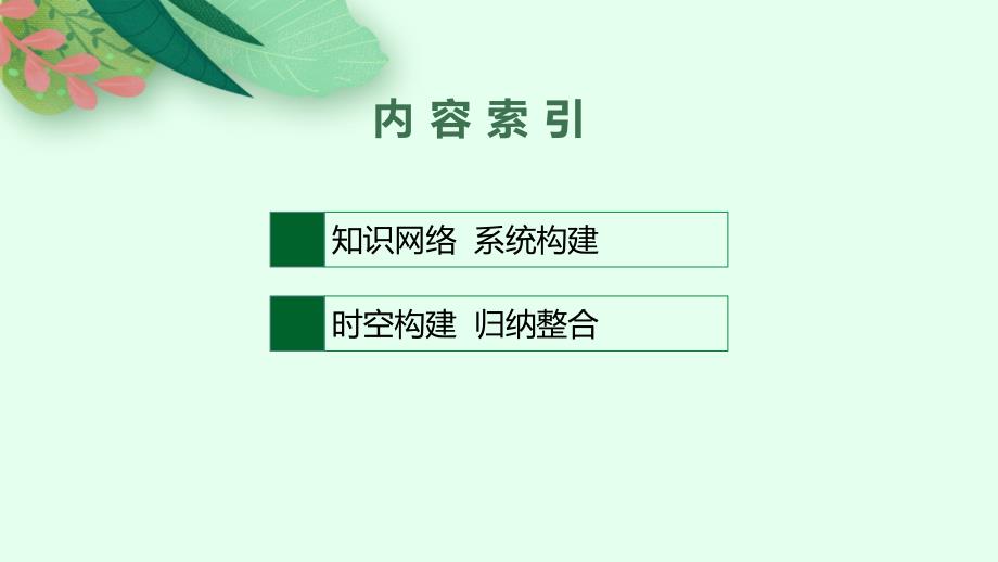 高中新教材部编版历史选择性必修三第三单元　单元整合_第2页