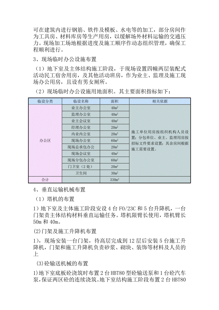 某超高层住宅施工总平面各阶段动态组织管理方案_第4页