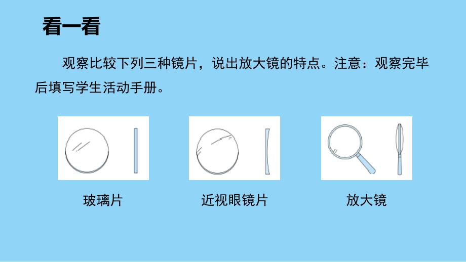 教科版小学六年级科学上册第一单元第一课《放大镜》教学课件_第3页