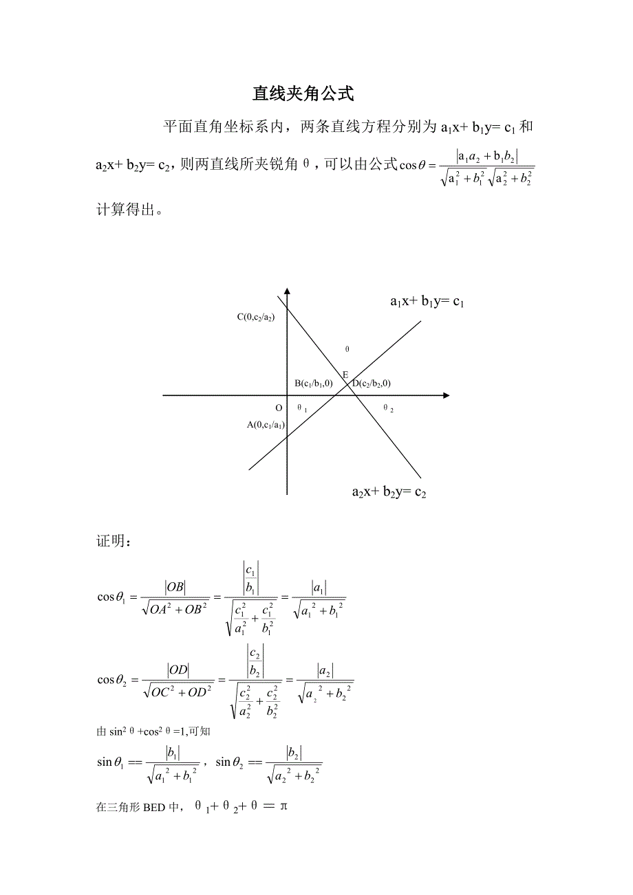 直线夹角公式_第1页