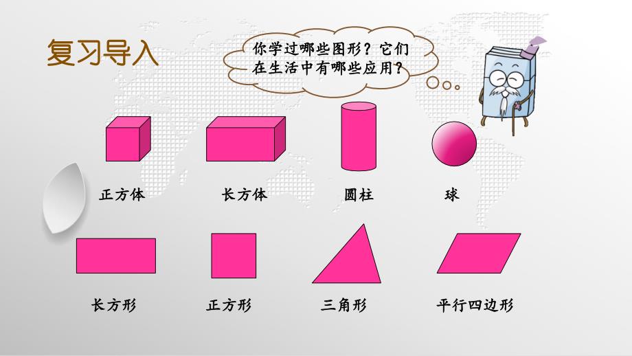 北师大版三年级下册数学总复习《图形的认识》教学课件_第3页