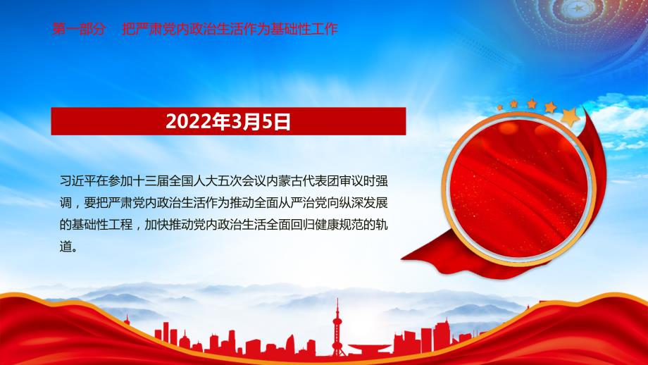 关于严肃党内政治生活的重要论述微学习PPT课件（带内容）_第4页