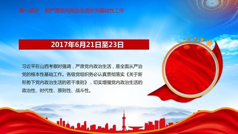 关于严肃党内政治生活的重要论述微学习PPT课件（带内容）_第5页