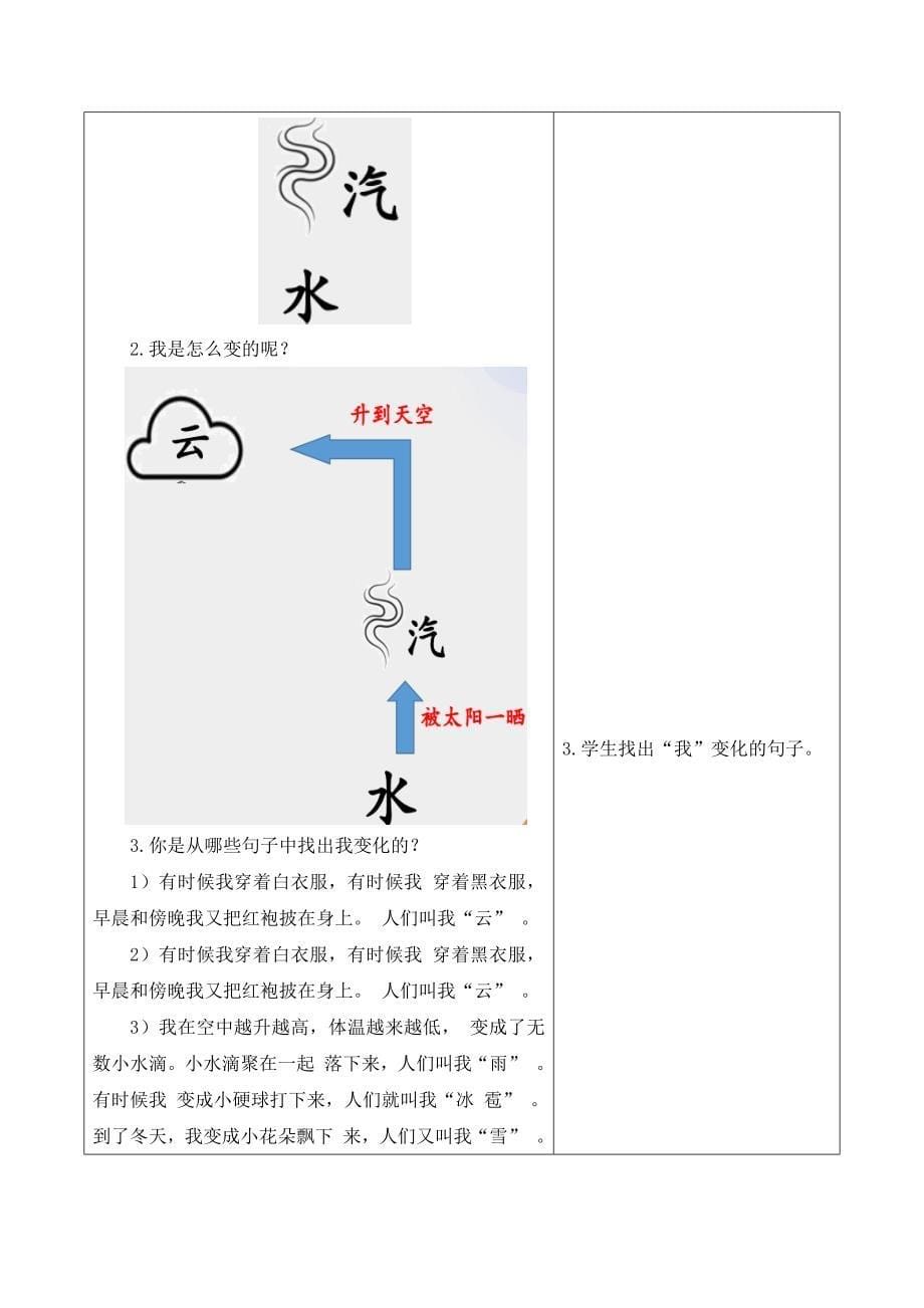 统编版语文二年级上册第一单元第5课时我是什么大单元教学设计_第5页