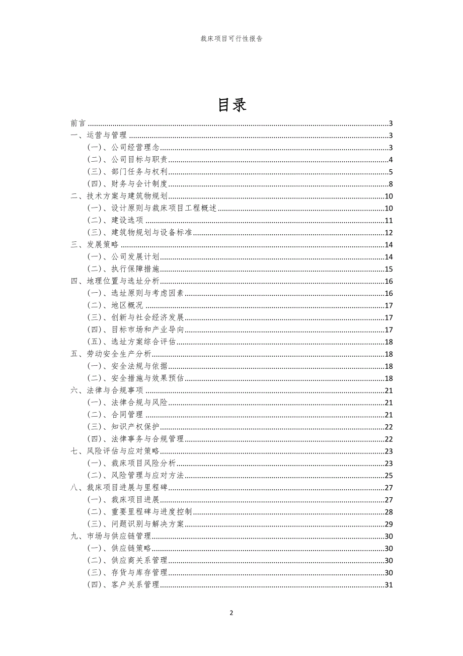 裁床项目可行性报告_第2页