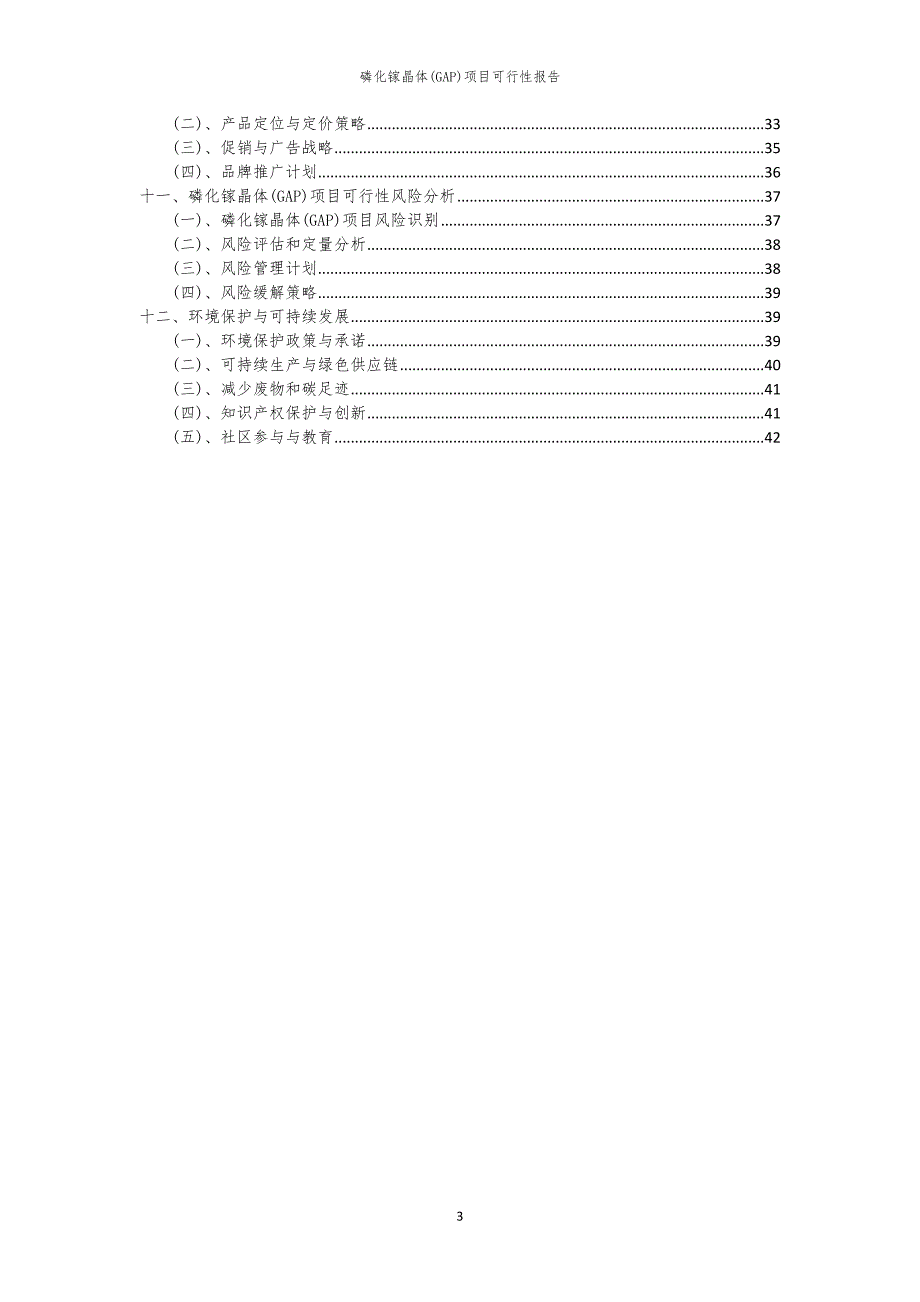 磷化镓晶体(GAP)项目可行性报告_第3页