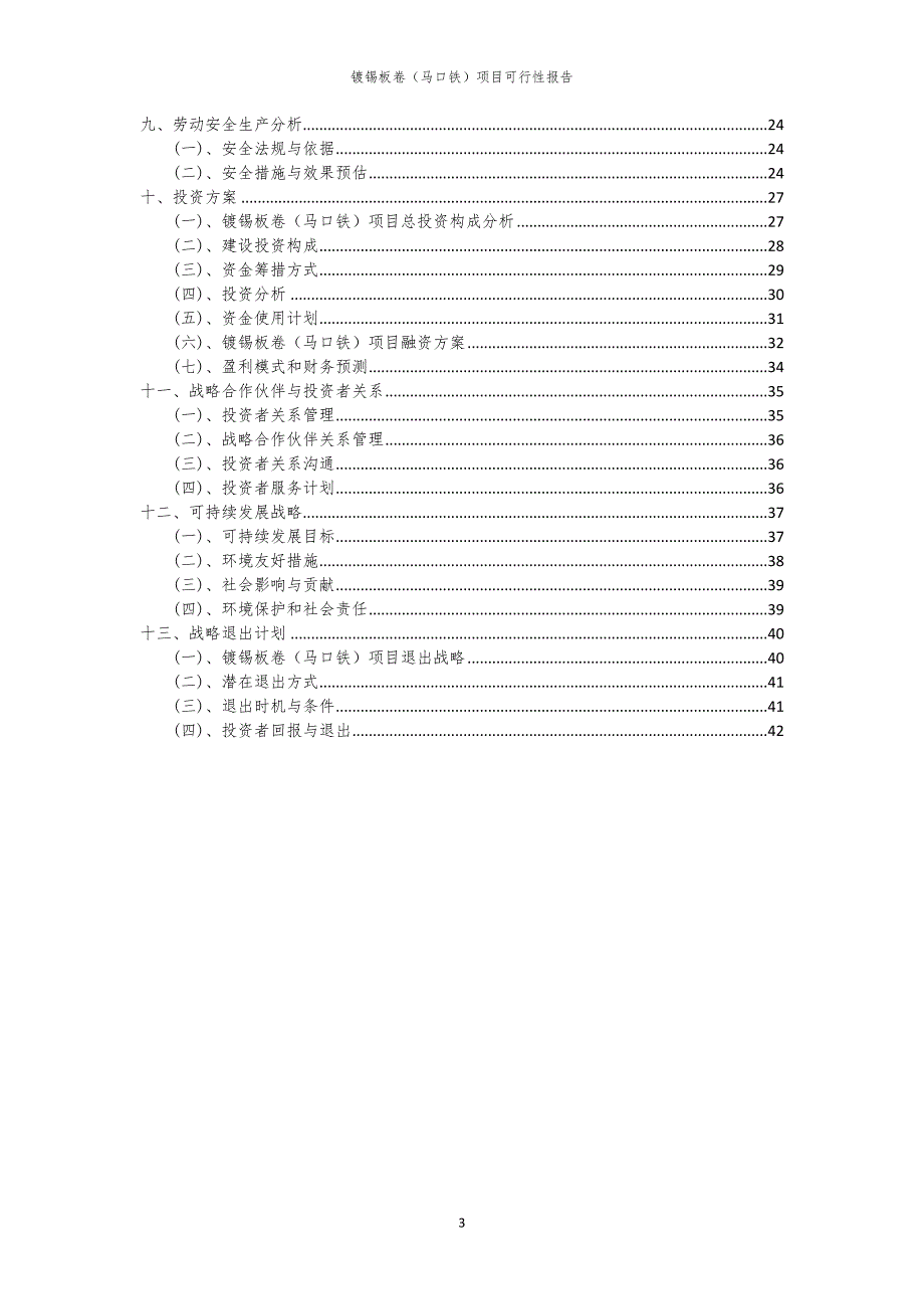 镀锡板卷（马口铁）项目可行性报告_第3页