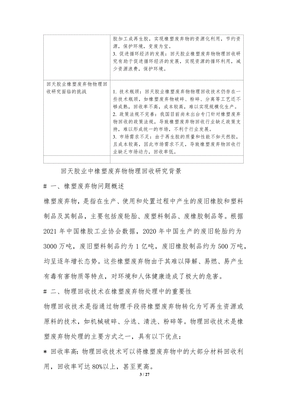 回天胶业中橡塑废弃物物理回收技术研究_第3页