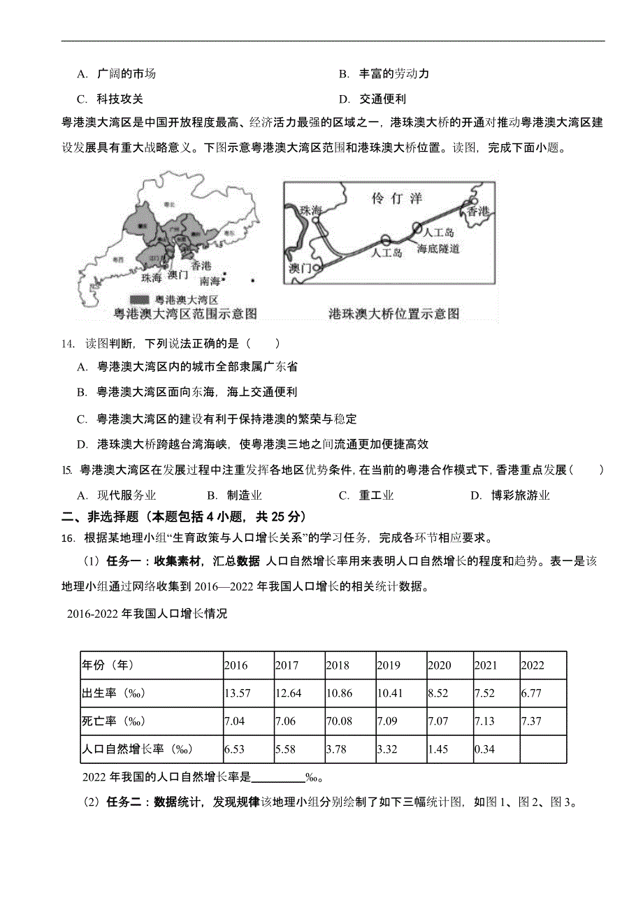 辽宁省锦州市2024年中考模拟地理试卷_第4页