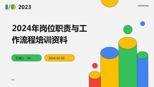 2024年岗位职责与工作流程培训资料