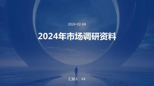 2024年市场调研资料