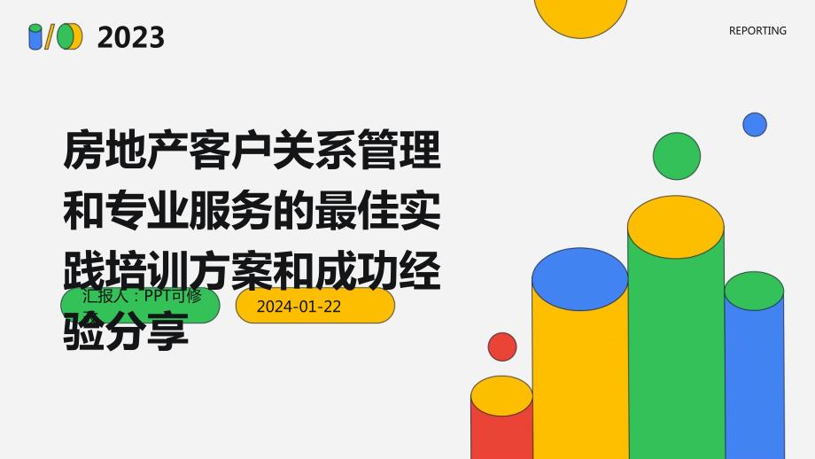 房地产客户关系管理和专业服务的最佳实践培训方案和成功经验分享_第1页