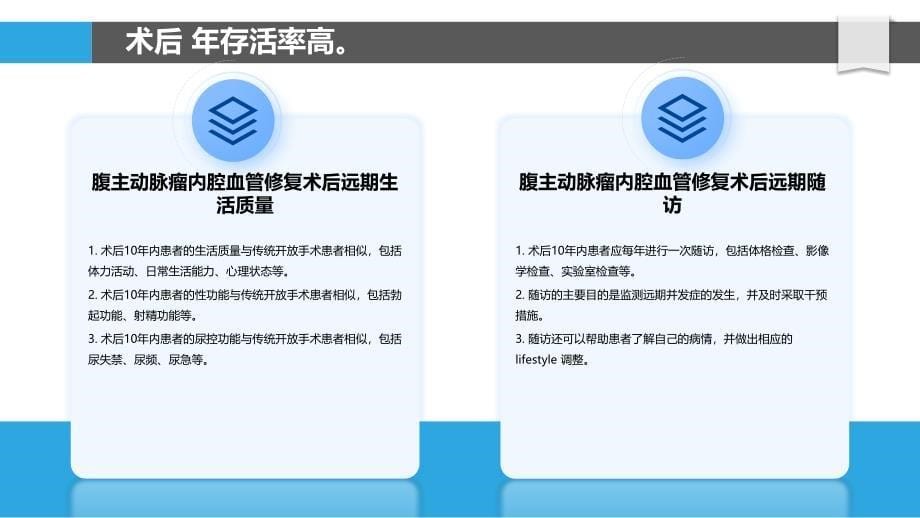 腹主动脉瘤内腔血管修复术的长期疗效和安全性_第5页