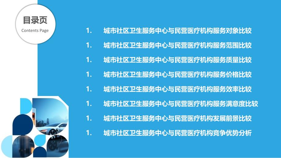 城市社区卫生服务中心与民营医疗机构竞争分析_第2页