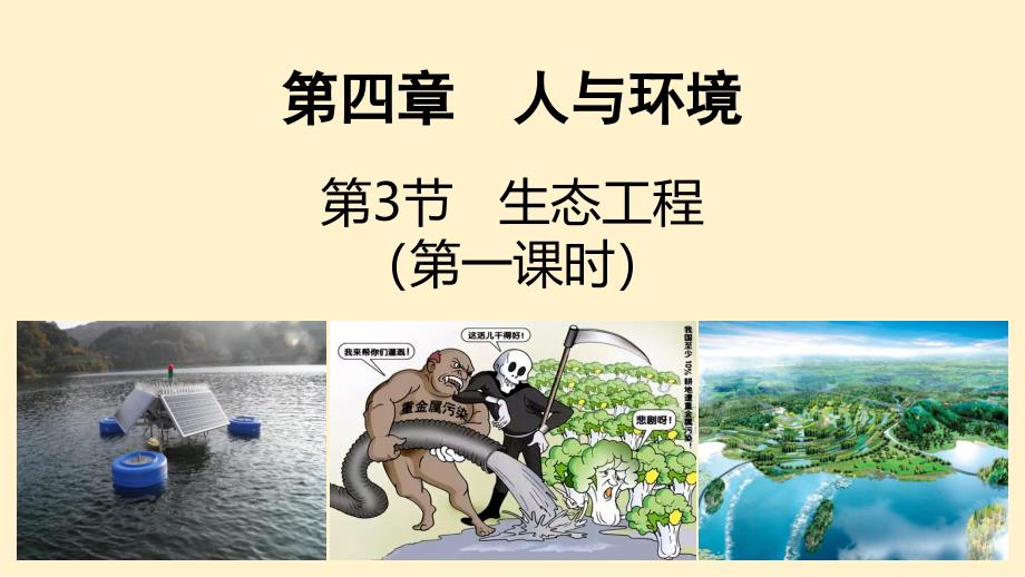 【生物】生态工程课件-2023-2024学年高二上学期生物人教版选择性必修2_第1页