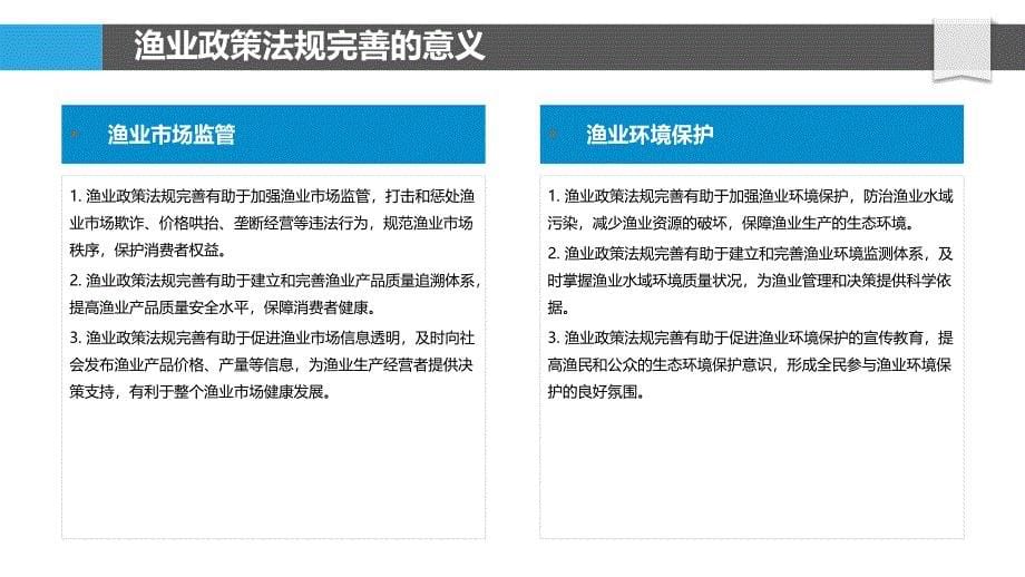 渔业渔业政策与法规完善与实施_第5页