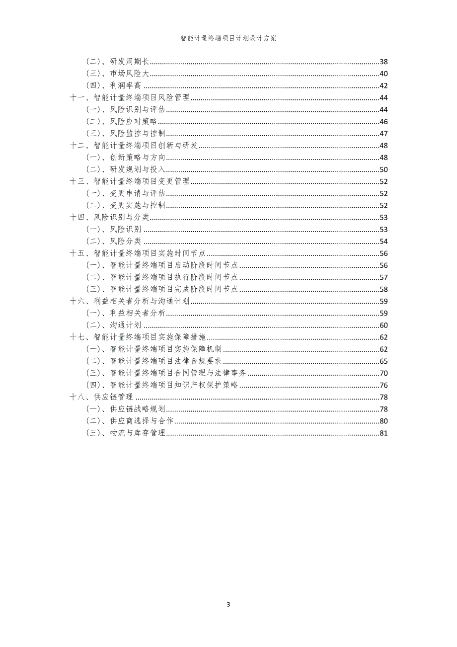 智能计量终端项目计划设计方案_第3页