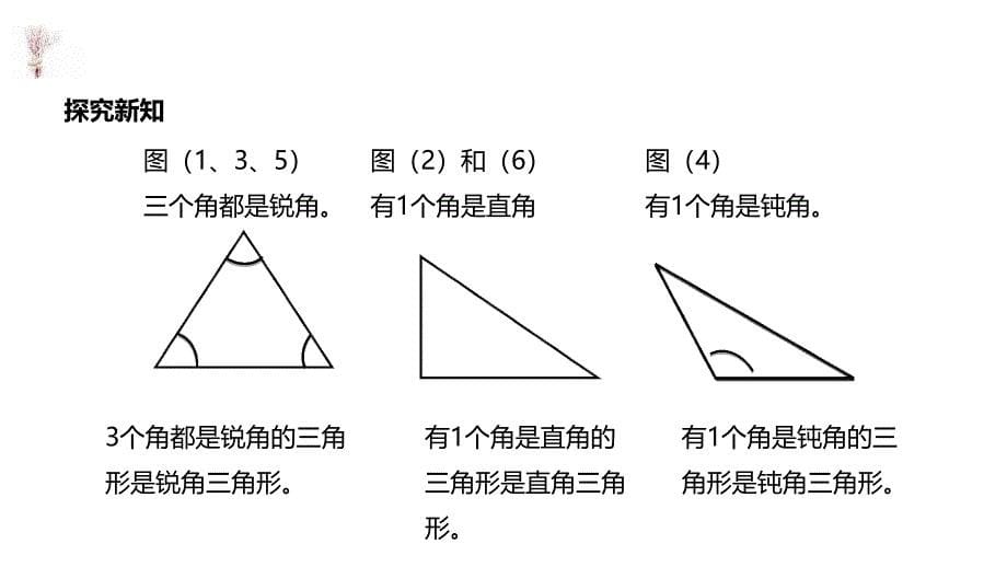 2024年人教版数学小学四年级下册教学课件1三角形的分类_第5页