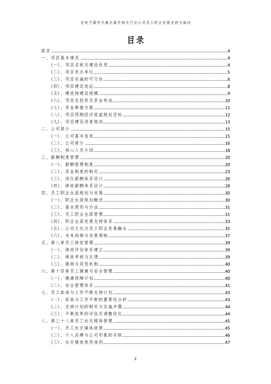 光电子器件及激光器件相关行业公司员工职业发展支持与推动_第2页
