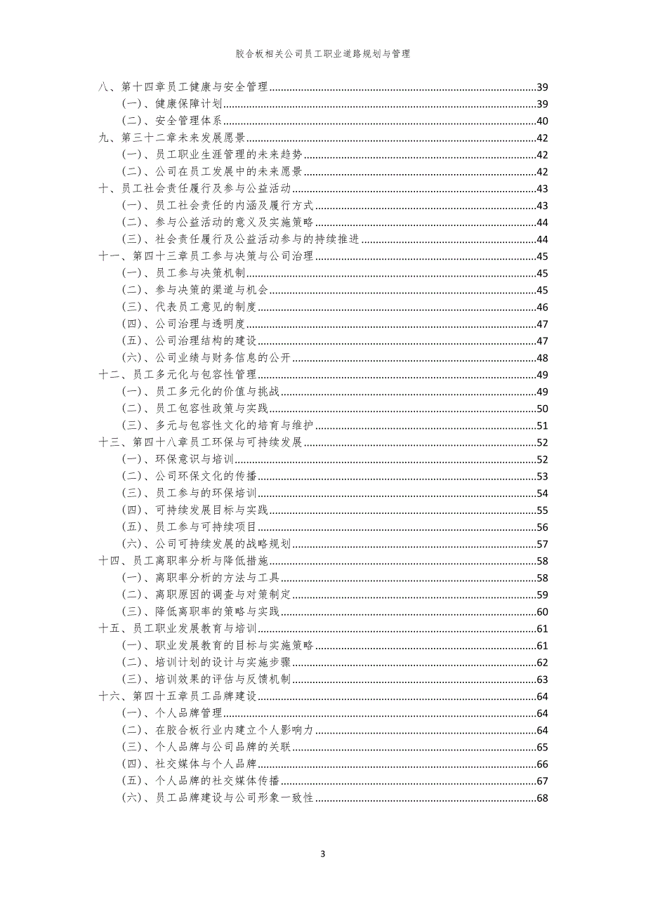 胶合板相关公司员工职业道路规划与管理_第3页