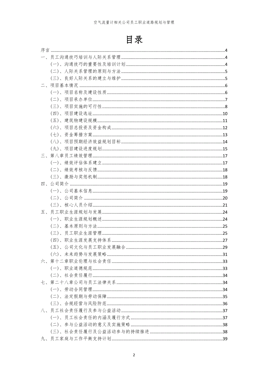 空气流量计相关公司员工职业道路规划与管理_第2页