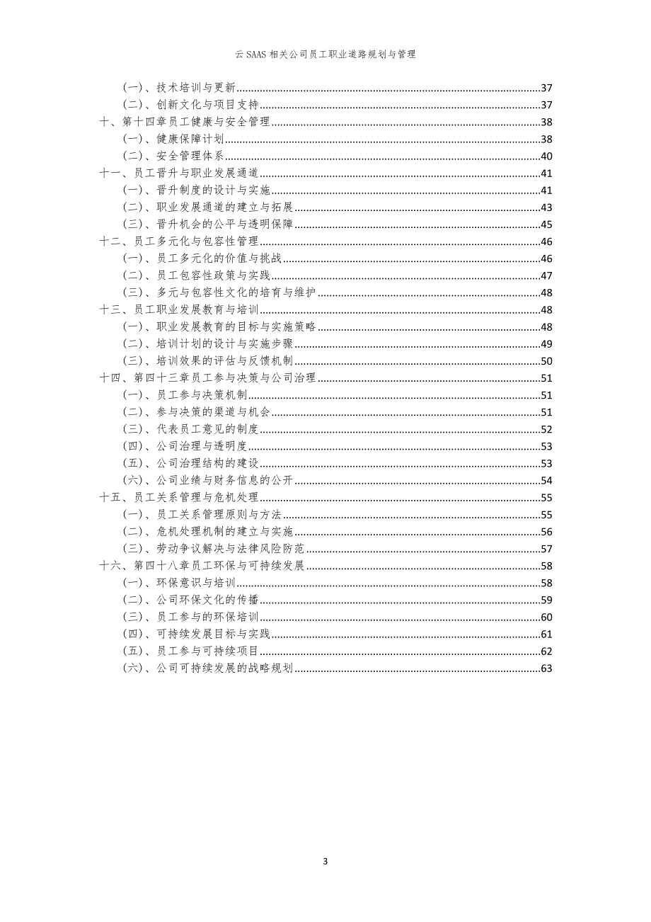云SAAS相关公司员工职业道路规划与管理_第3页