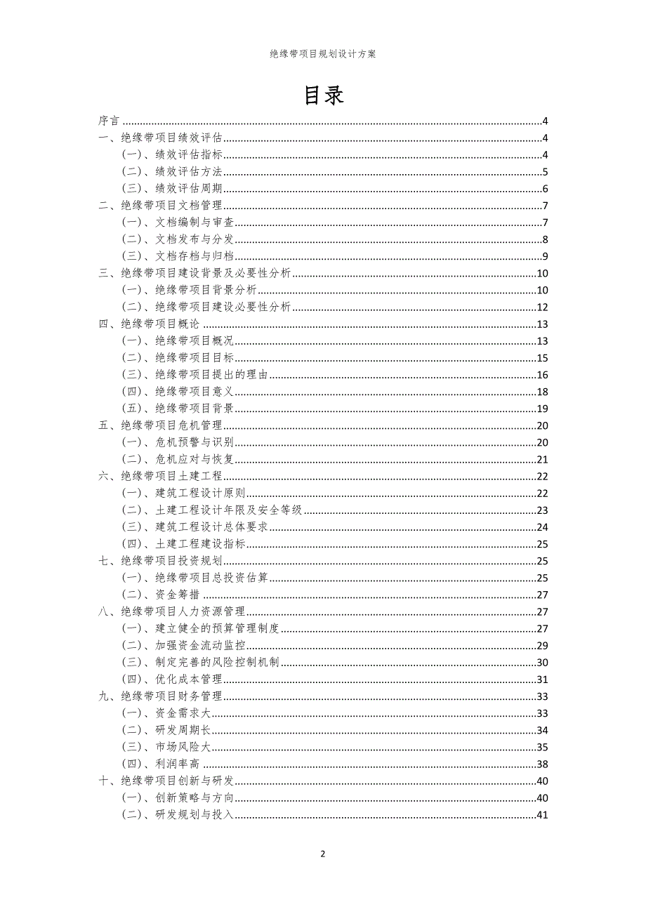 绝缘带项目规划设计方案_第2页