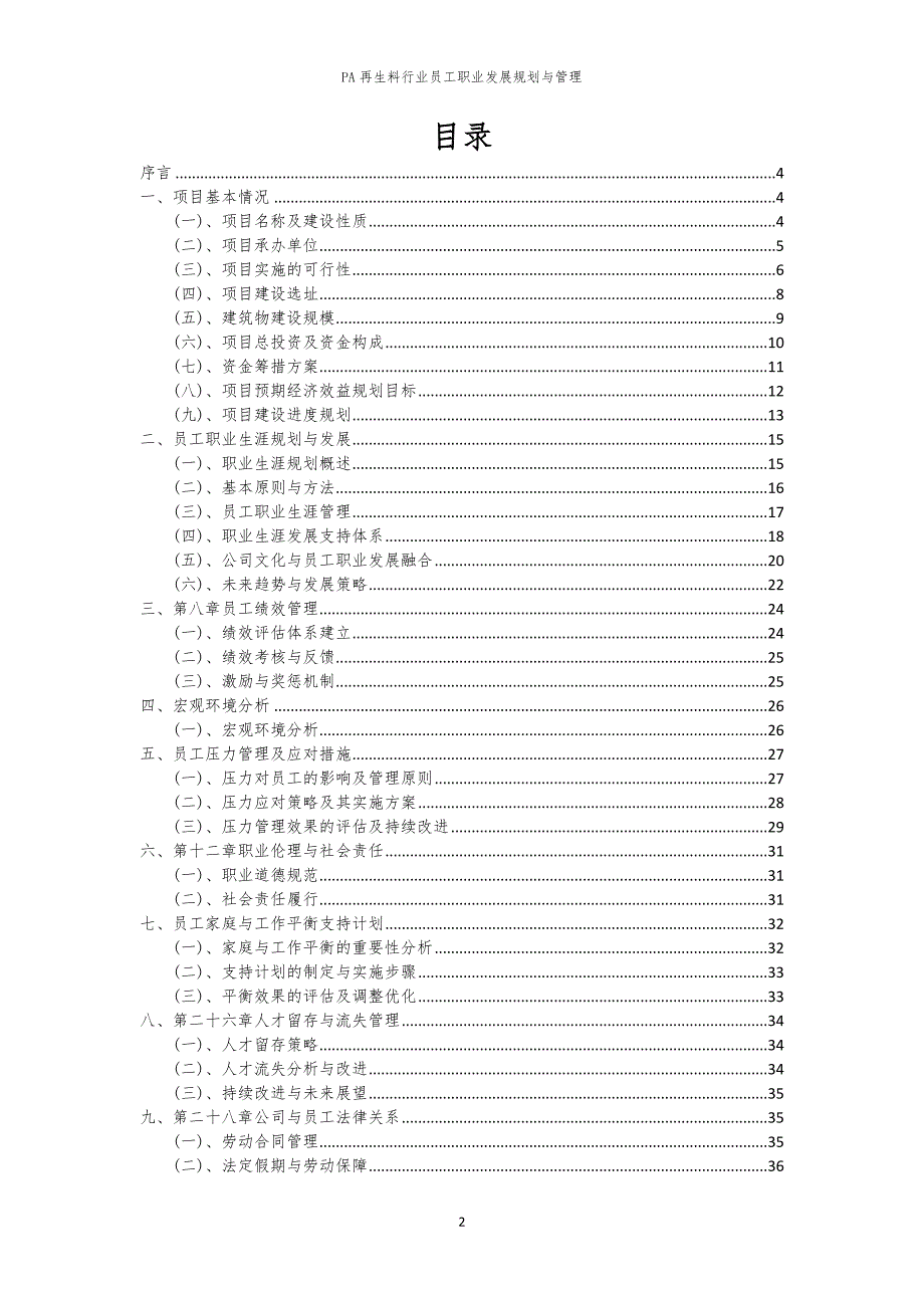 PA再生料行业员工职业发展规划与管理_第2页