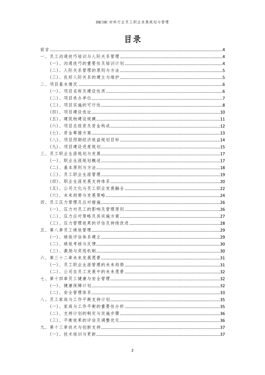 BMCSMC材料行业员工职业发展规划与管理_第2页