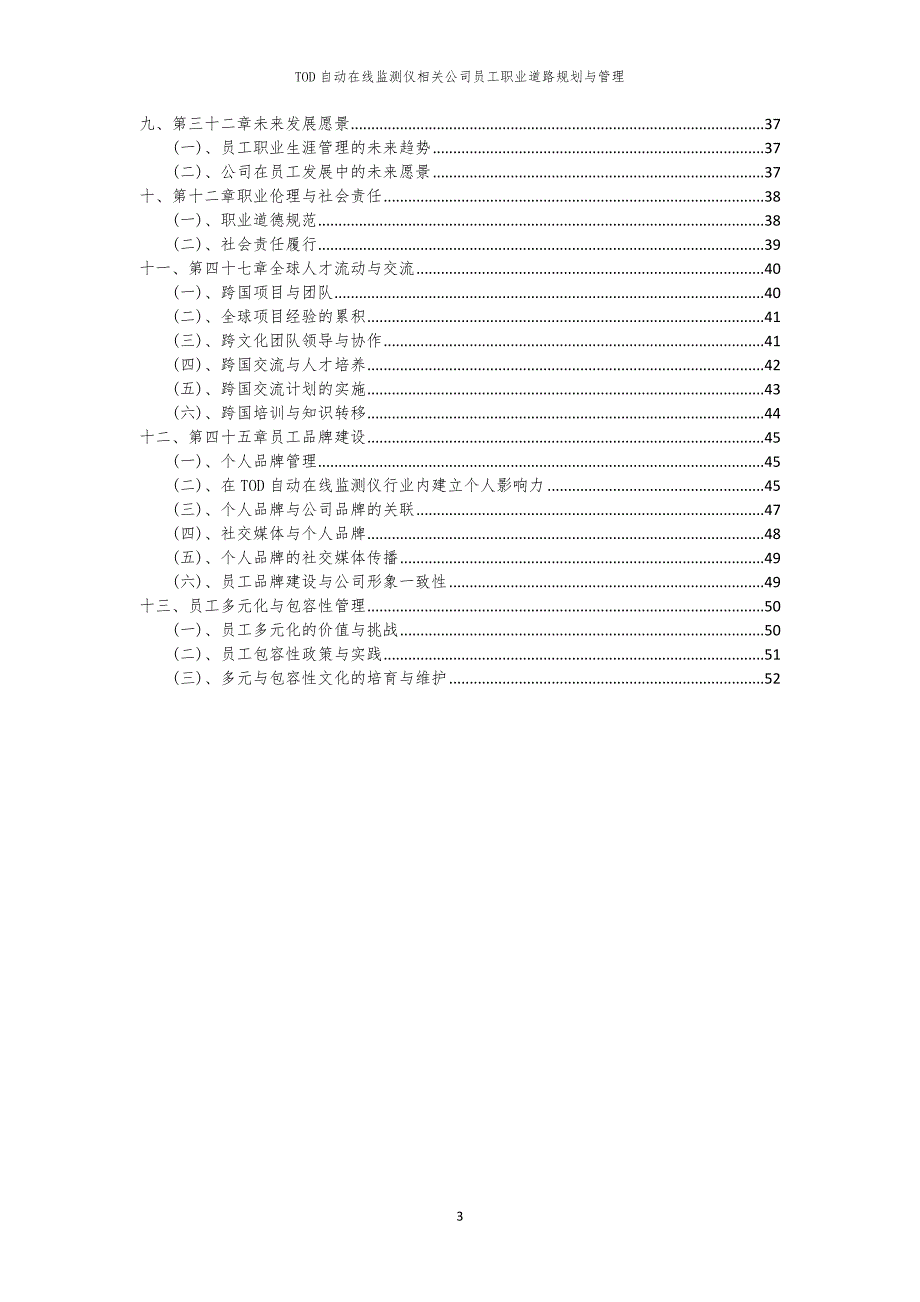 TOD自动在线监测仪相关公司员工职业道路规划与管理_第3页