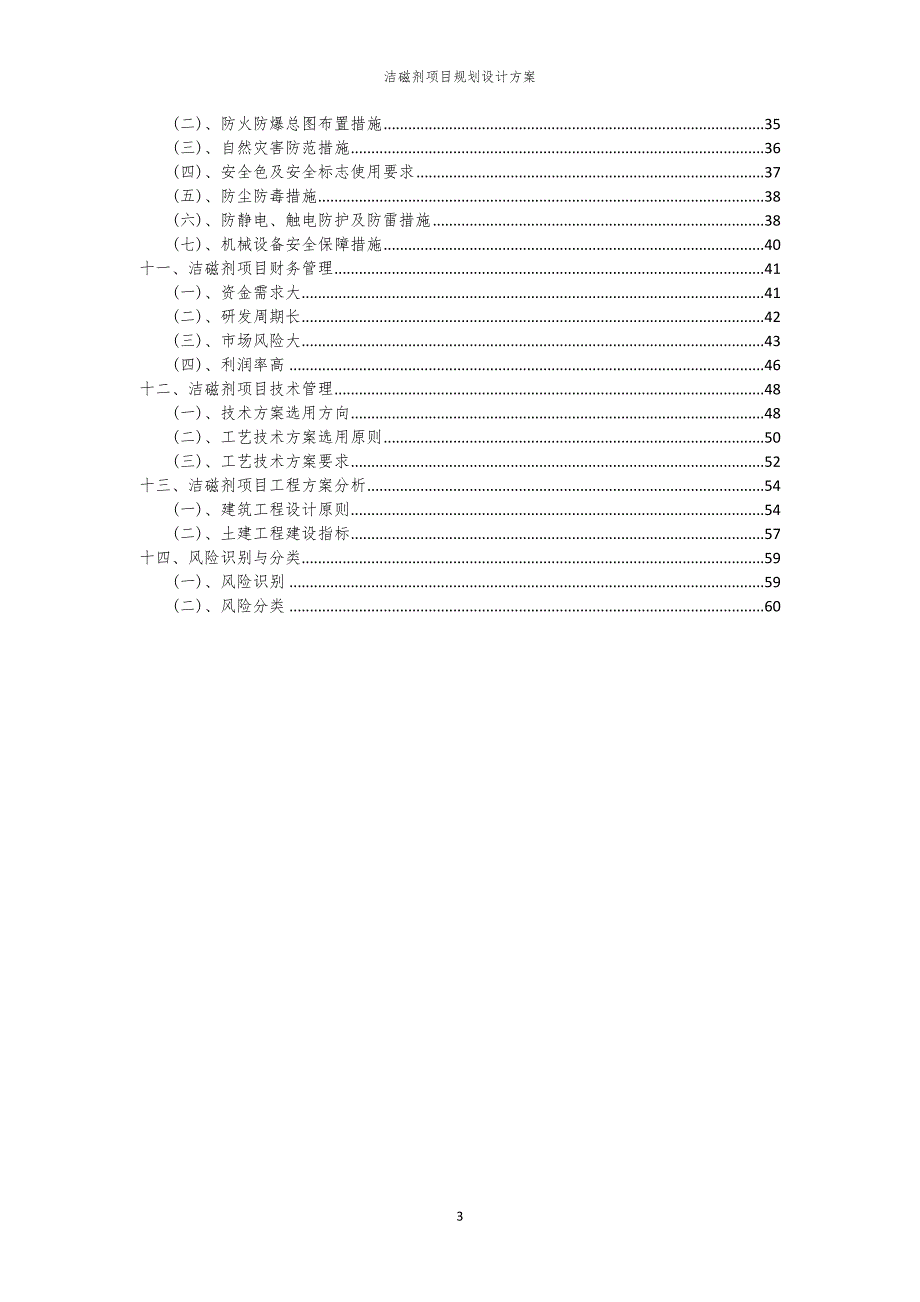 洁磁剂项目规划设计方案_第3页