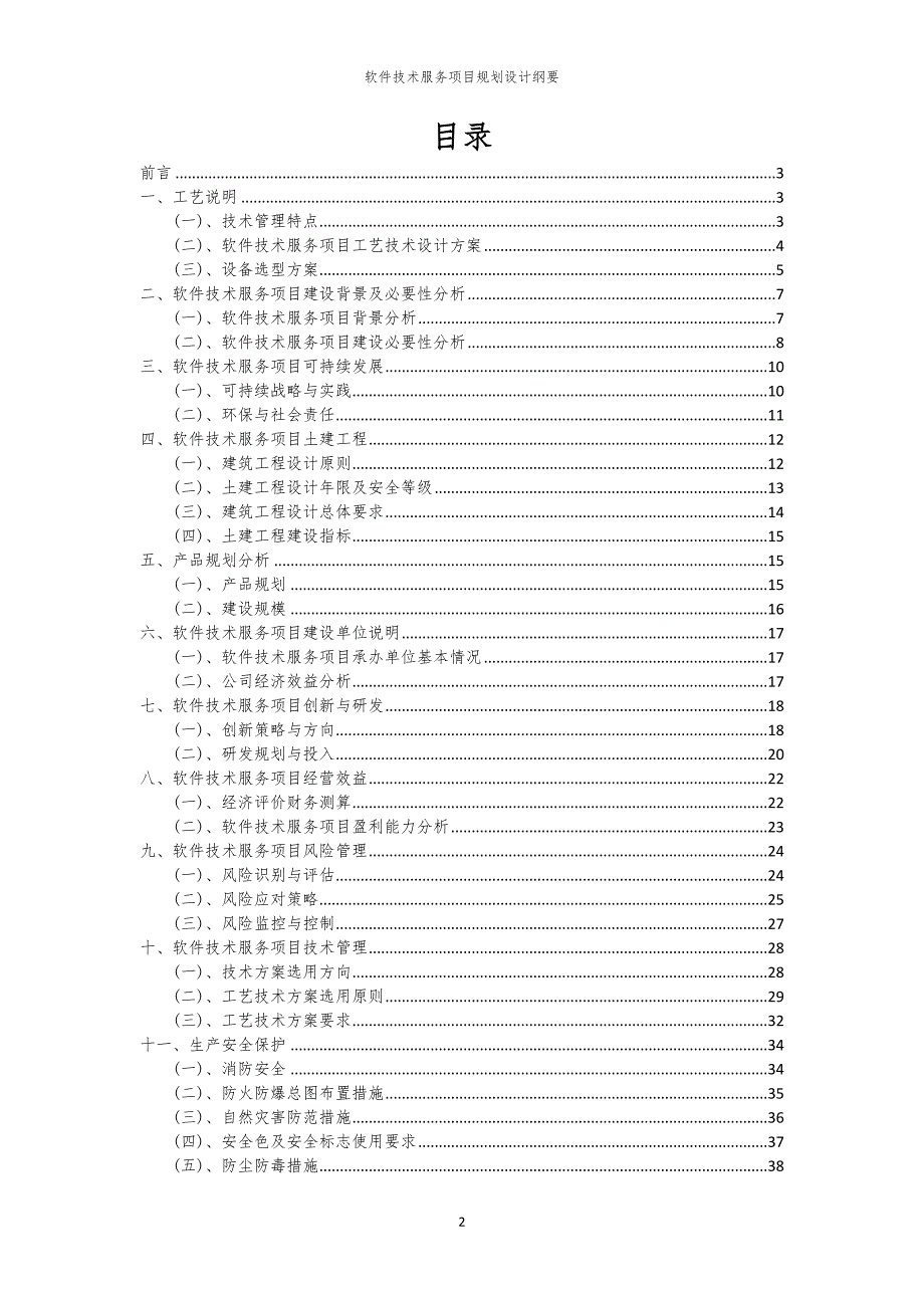 软件技术服务项目规划设计纲要_第2页