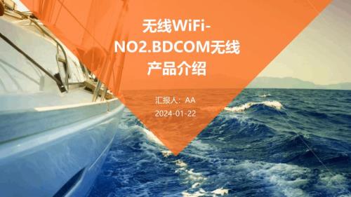 无线WiFi-NO2.BDCOM无线产品介绍