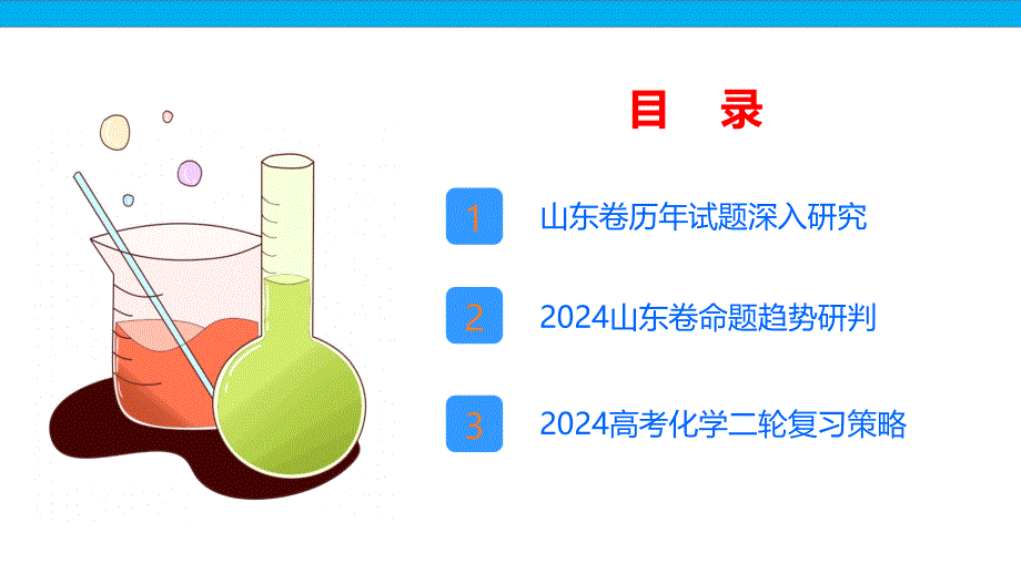 2024高考山东卷化学命题趋势及二轮复习策略_第3页