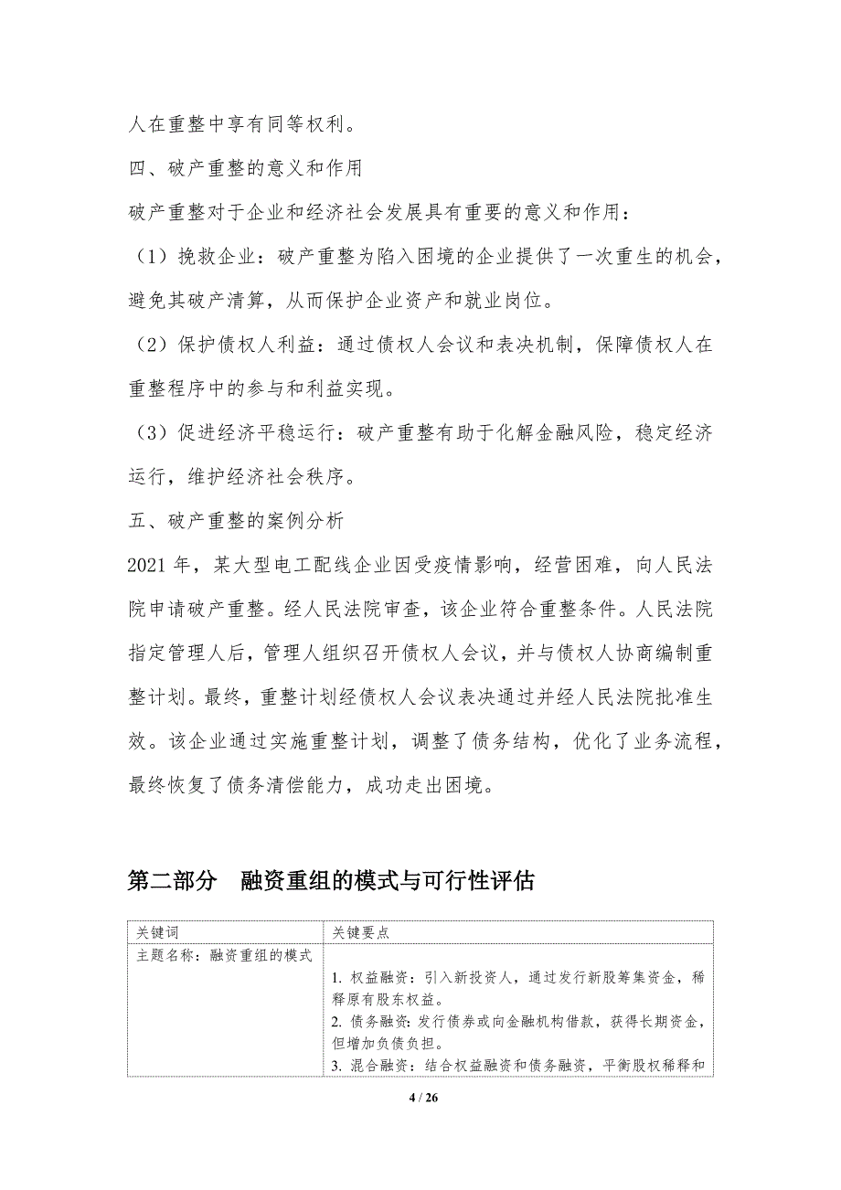 电工配线行业破产重整与融资重组_第4页