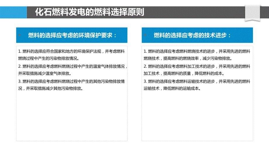 化石燃料发电的燃料选择与优化_第5页