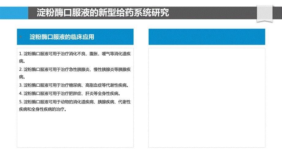 淀粉酶口服液的新型给药系统研究_第5页