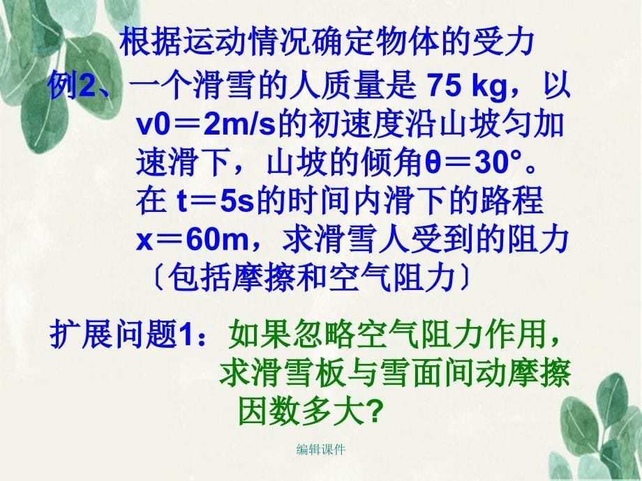 物理416《用牛顿运动定律解决问题一１_第5页