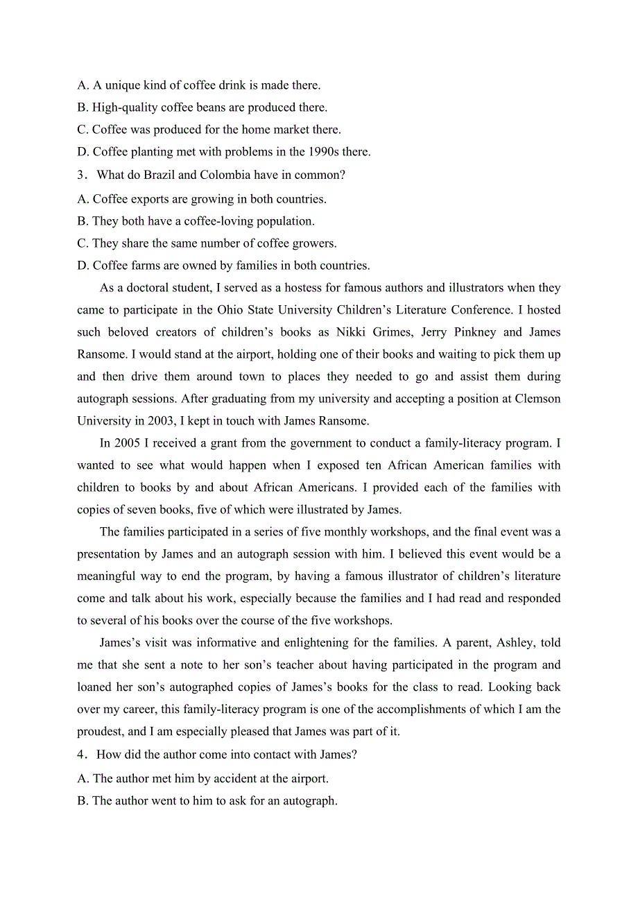 本溪市第一中学2023-2024学年高二下学期开学考试英语试卷(含答案)_第2页