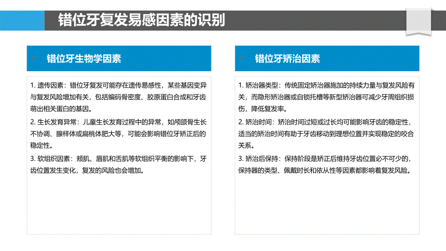 错位牙矫正后复发的预测模型构建_第4页